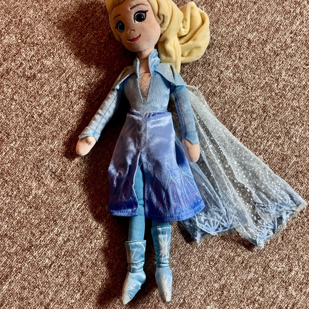 Disney Blue and Cream Doll with Accessories